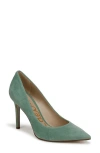 Sam Edelman Hazel Pointed Toe Pump In Green