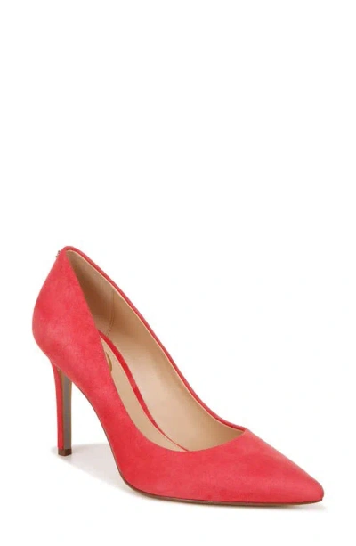 Sam Edelman Women's Hazel Pointed Toe Pumps In Guava Pink