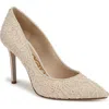 Sam Edelman Hazel Pointed Toe Pump In Ivory/natural