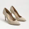 Sam Edelman Hazel Pointed Toe Pump In White