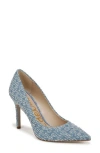 Sam Edelman Hazel Pointed Toe Pump In Blue