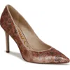 Sam Edelman Hazel Pointed Toe Pump In Multi