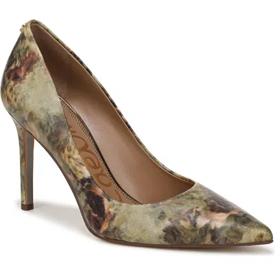Sam Edelman Hazel Pointed Toe Pump In Multi