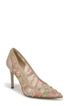 Sam Edelman Hazel Pointed Toe Pump In Multi