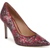 Sam Edelman Hazel Pointed Toe Pump In Red