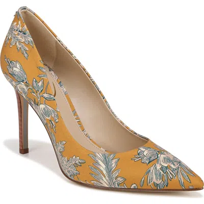 Sam Edelman Hazel Pointed Toe Pump In Brown