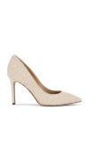 Sam Edelman Hazel Pointed Toe Pump In Ivory & Natural