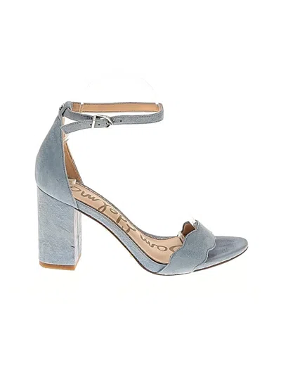 Pre-owned Sam Edelman Heels In Blue