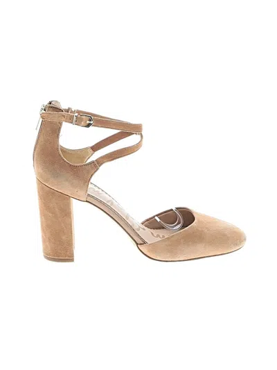 Pre-owned Sam Edelman Heels In Brown
