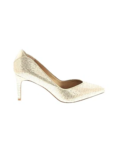 Pre-owned Sam Edelman Heels In Gold