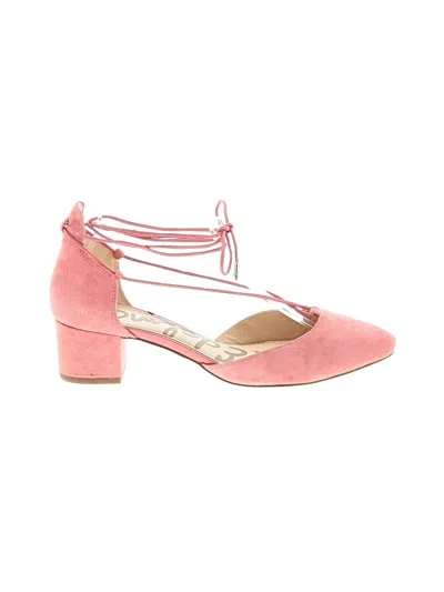 Pre-owned Sam Edelman Heels In Pink