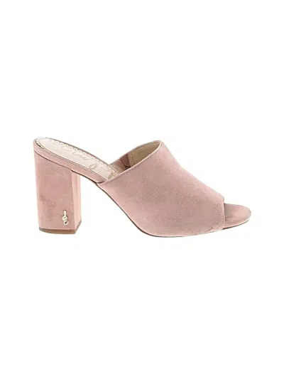 Pre-owned Sam Edelman Heels In Pink