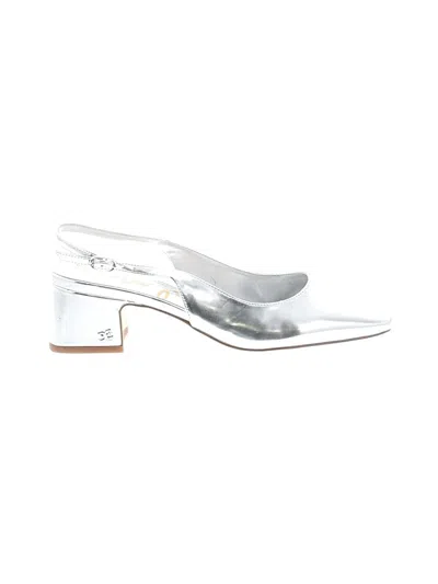 Pre-owned Sam Edelman Heels In Silver