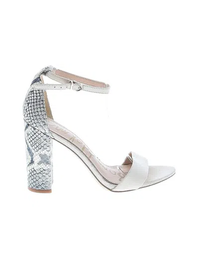 Pre-owned Sam Edelman Heels In White