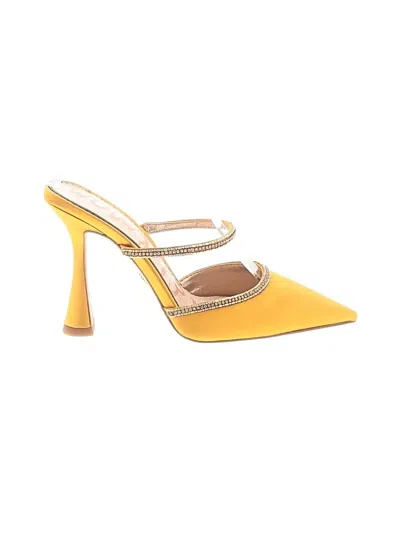 Pre-owned Sam Edelman Heels In Yellow