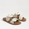 Sam Edelman Hellen Braided Slide Sandal Modern Ivory Leather In White