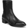Sam Edelman Hilary Womens Leather Pull On Ankle Boots In Black