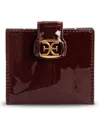 Sam Edelman Holiday Accordian Wallet In Burgundy