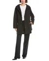 Sam Edelman Hooded Anorak In Black