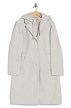 Sam Edelman Hooded Anorak Jacket In Gray
