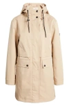 Sam Edelman Hooded Jacket In Sand Shell