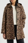 Sam Edelman Hooded Raincoat In Multi