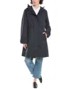 Sam Edelman Hooded Transitional Coat In Gray