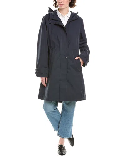 Sam Edelman Hooded Transitional Coat In Gray