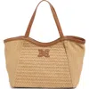 Sam Edelman Ilsie Large Raffia Tote Bag