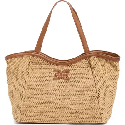 Sam Edelman Ilsie Large Raffia Tote Bag