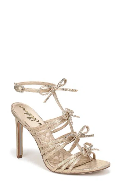 Sam Edelman Iman Ankle Strap Sandal In Gold