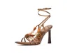 Sam Edelman Imani Ankle Strap Sandal In Gold