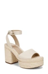 Sam Edelman Immie Wedge Platform Sandal Modern Ivory Leather