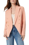 Sam Edelman Imogen Womens Solid Polyester One-button Blazer In Canyon Clay