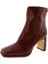 Sam Edelman Irie 2 Womens Patent Square Toe Ankle Boots In Multi