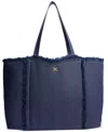Sam Edelman Irina Denim Reversible Tote Bag In Denim