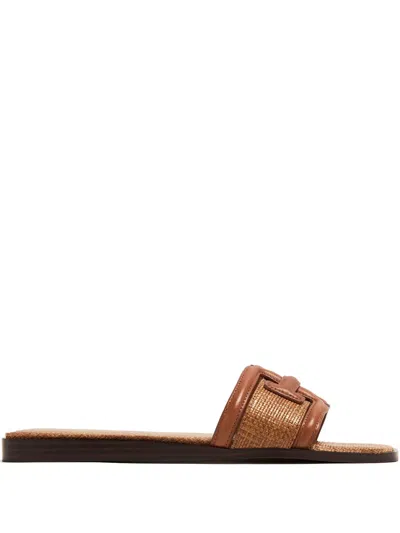 Sam Edelman Irina Slide Sandals In Brown