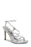 Sam Edelman Isadora Ankle Strap Sandal In Silver