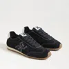 Sam Edelman Isella Sneaker Midnight Blue Suede In Multi