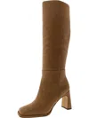 Sam Edelman Sylvia Knee High Boot Frontier Brown Suede In Brown