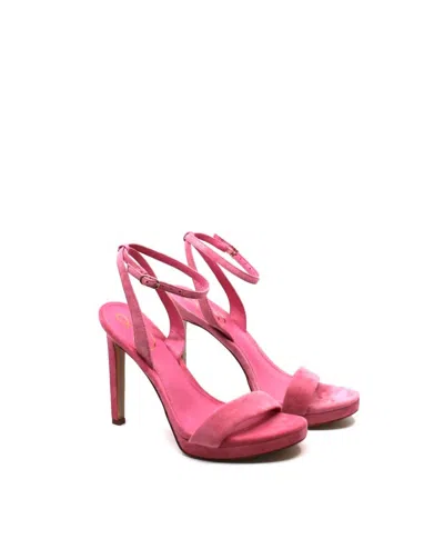 Sam Edelman Jade Ankle Strap Sandals In Carmine Rose In Pink