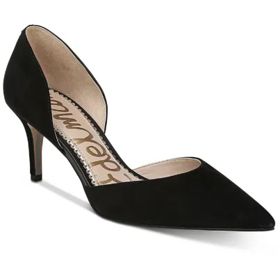 Sam Edelman Jaina Womens Comfort Insole Stiletto D'orsay Heels In Black