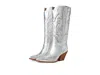 Sam Edelman James Pointed Toe Western Boot In Multi