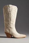 Sam Edelman James Western Boots In White