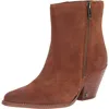 Sam Edelman Jane I2823l2200 Boot Women's Brown Suede Ankle Bootie Rhs6070 In Brown
