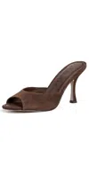 Sam Edelman Jeanie Sandals Java Brown Suede