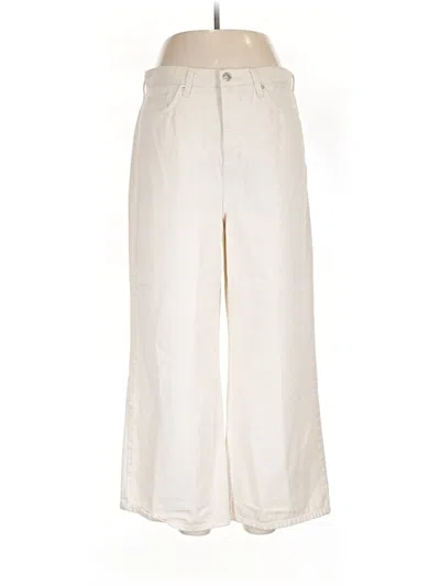 Pre-owned Sam Edelman Jeans In Ivory