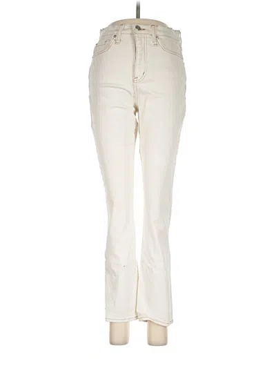 Pre-owned Sam Edelman Jeans In Ivory