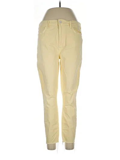 Pre-owned Sam Edelman Jeans In Yellow