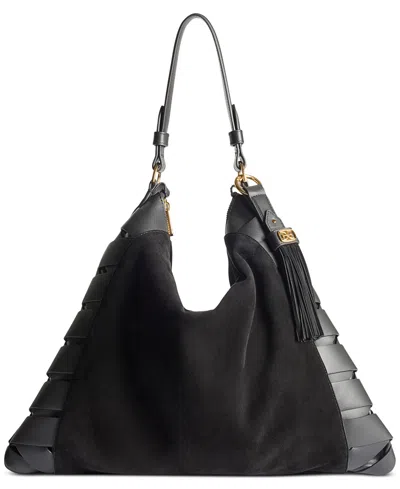 Sam Edelman Jette Large Hobo Bag In Black